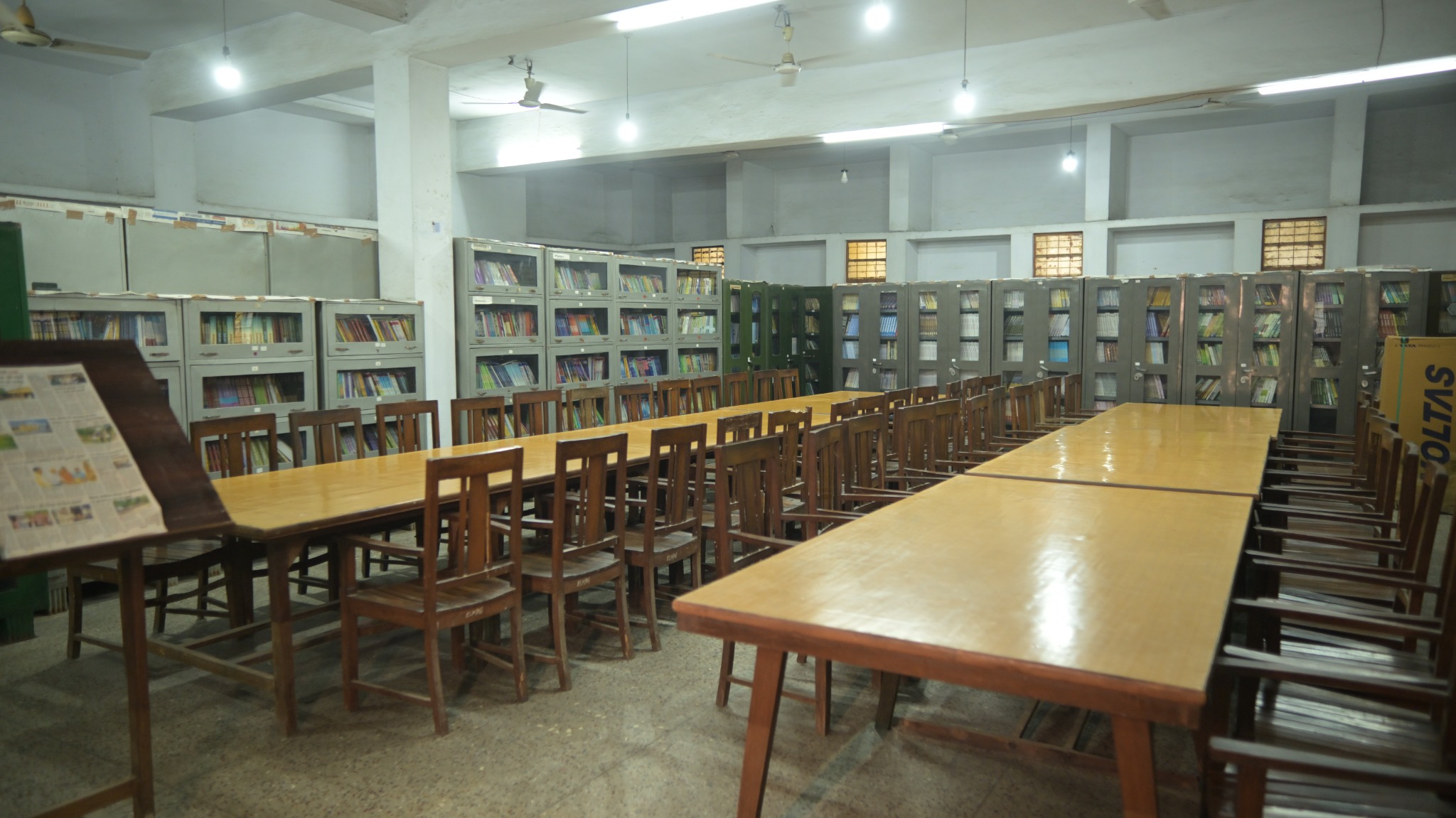 Library reading area