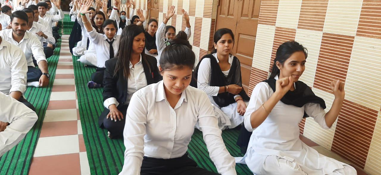 Group wellness activity
